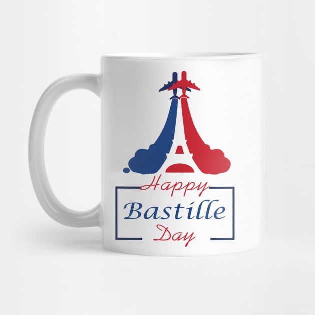 Happy Bastille Day  France 2020 by Salahboulehoual